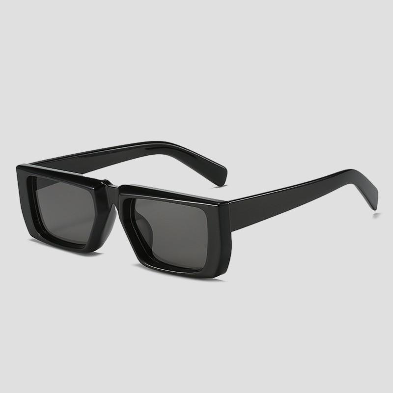 Schmale rechteckige Sonnenbrille