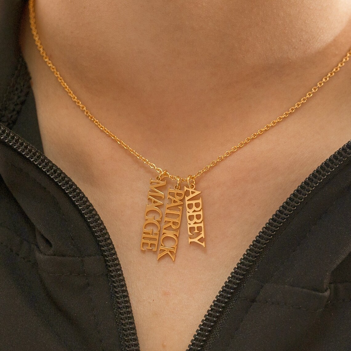 Vertical Name Necklace - Mother's Day Sale